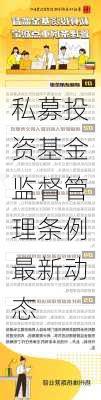 私募投资基金监督管理条例最新动态