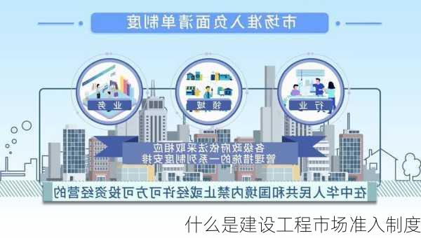 什么是建设工程市场准入制度
