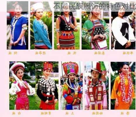 不同民族服饰的特色对比