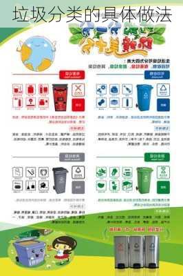 垃圾分类的具体做法