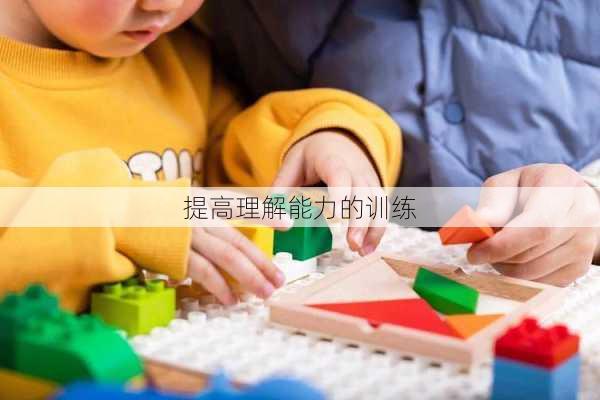 提高理解能力的训练