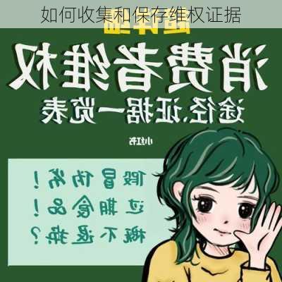 如何收集和保存维权证据