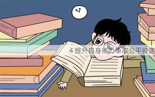 4 提升自身能力争取公平待遇