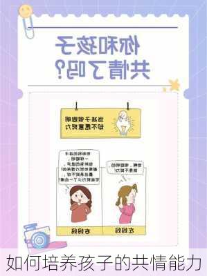 如何培养孩子的共情能力