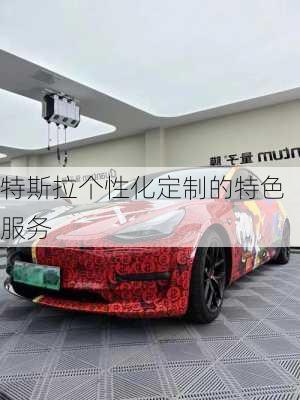 特斯拉个性化定制的特色服务