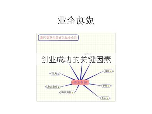 创业成功的关键因素