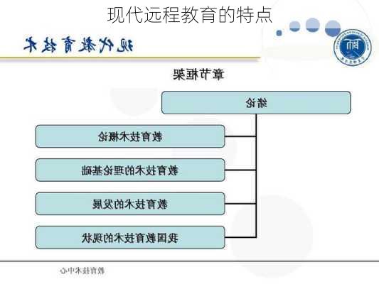 现代远程教育的特点