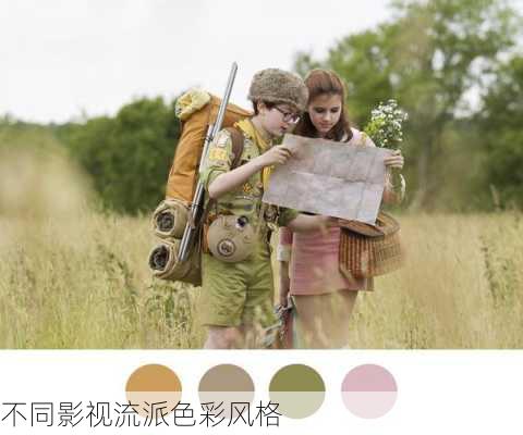 不同影视流派色彩风格