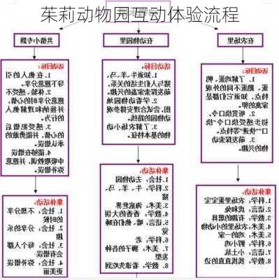 茱莉动物园互动体验流程