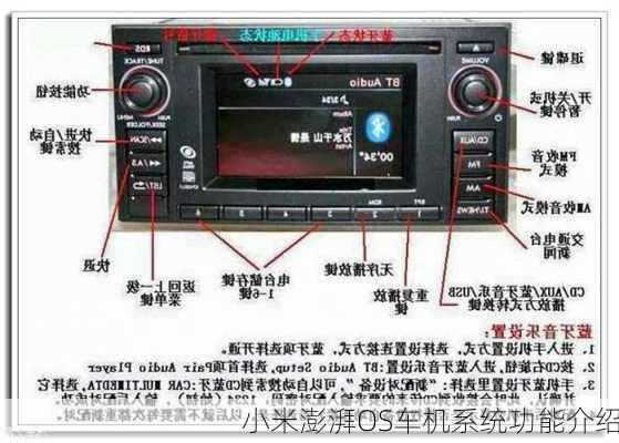 小米澎湃OS车机系统功能介绍