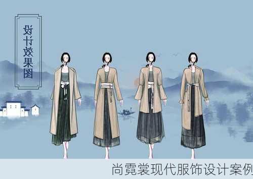 尚霓裳现代服饰设计案例