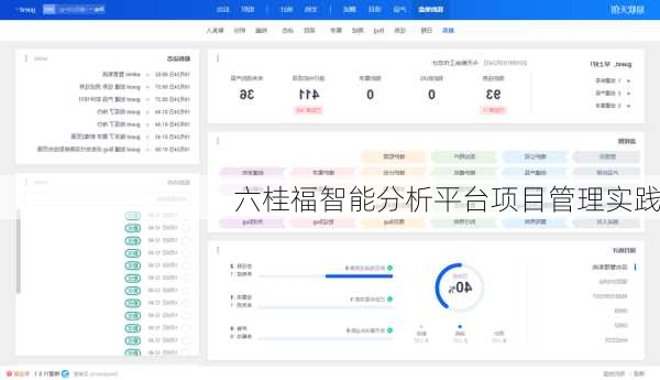 六桂福智能分析平台项目管理实践