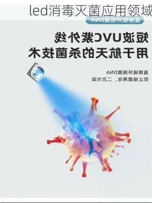 led消毒灭菌应用领域