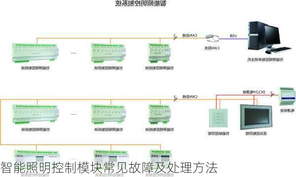 智能照明控制模块常见故障及处理方法