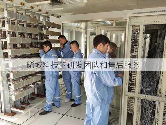 晞城科技的研发团队和售后服务