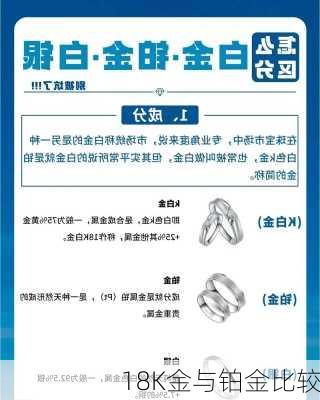 18K金与铂金比较