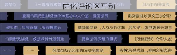 优化评论区互动