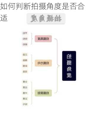 如何判断拍摄角度是否合适