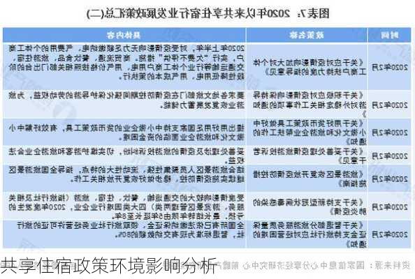 共享住宿政策环境影响分析