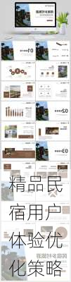 精品民宿用户体验优化策略