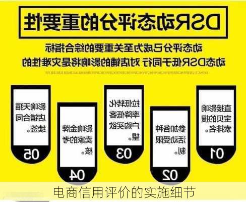 电商信用评价的实施细节
