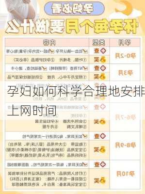 孕妇如何科学合理地安排上网时间