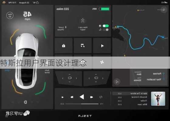 特斯拉用户界面设计理念
