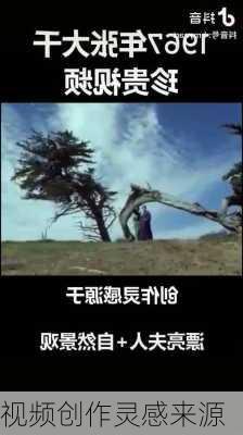 视频创作灵感来源