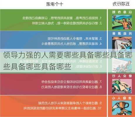 领导力强的人需要哪些具备哪些具备哪些具备哪些具备哪些
