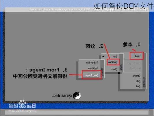 如何备份DCM文件