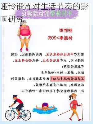 哑铃锻炼对生活节奏的影响研究