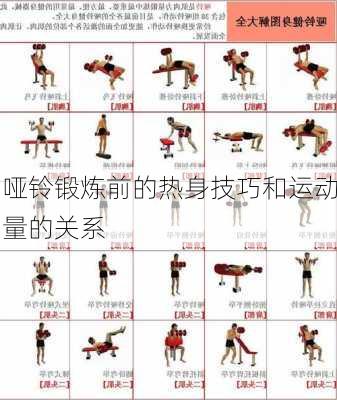 哑铃锻炼前的热身技巧和运动量的关系