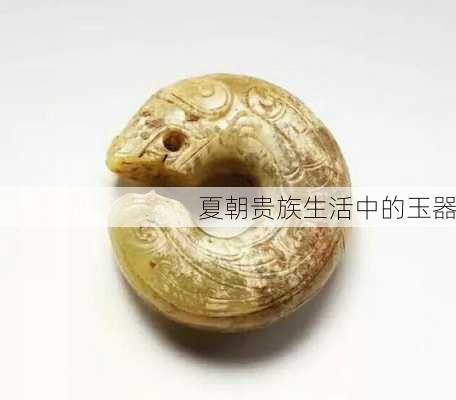 夏朝贵族生活中的玉器