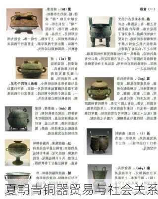 夏朝青铜器贸易与社会关系