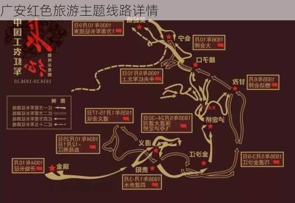 广安红色旅游主题线路详情