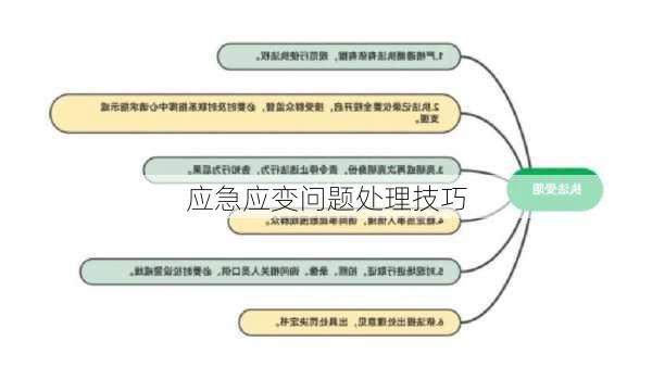应急应变问题处理技巧