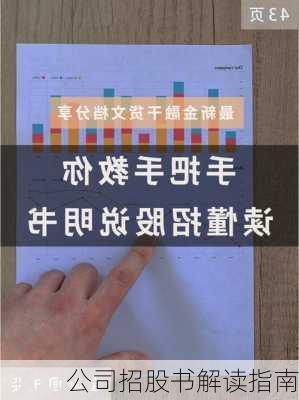 公司招股书解读指南