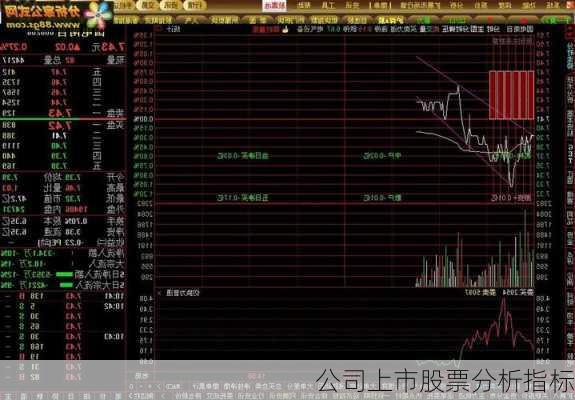 公司上市股票分析指标