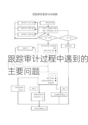 跟踪审计过程中遇到的主要问题