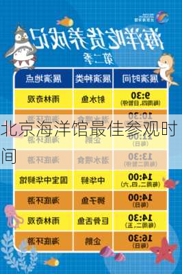 北京海洋馆最佳参观时间