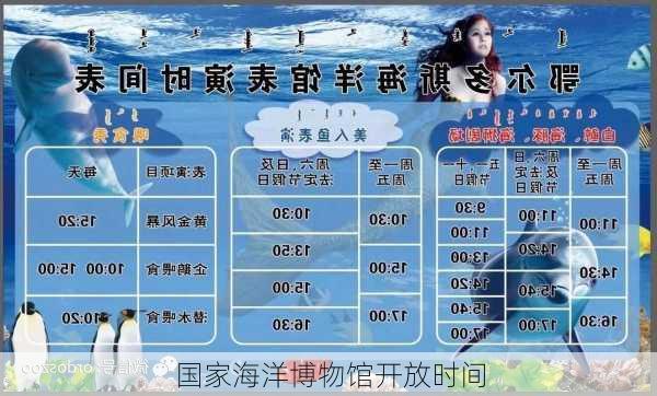 国家海洋博物馆开放时间
