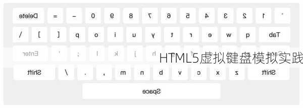 HTML5虚拟键盘模拟实践