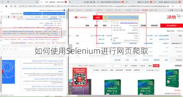 如何使用Selenium进行网页爬取