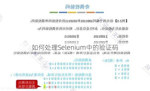 如何处理Selenium中的验证码