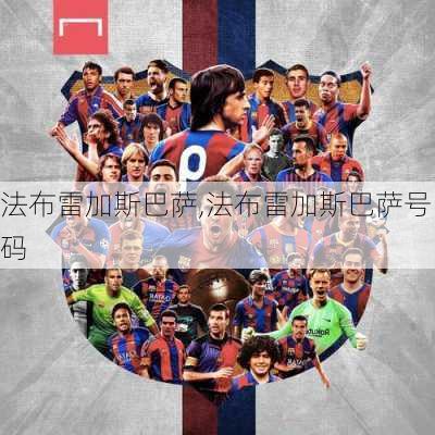 法布雷加斯巴萨,法布雷加斯巴萨号码