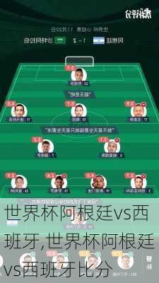世界杯阿根廷vs西班牙,世界杯阿根廷vs西班牙比分