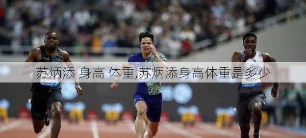 苏炳添 身高 体重,苏炳添身高体重是多少