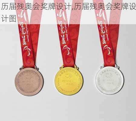 历届残奥会奖牌设计,历届残奥会奖牌设计图