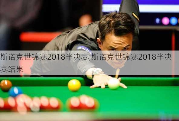 斯诺克世锦赛2018半决赛,斯诺克世锦赛2018半决赛结果