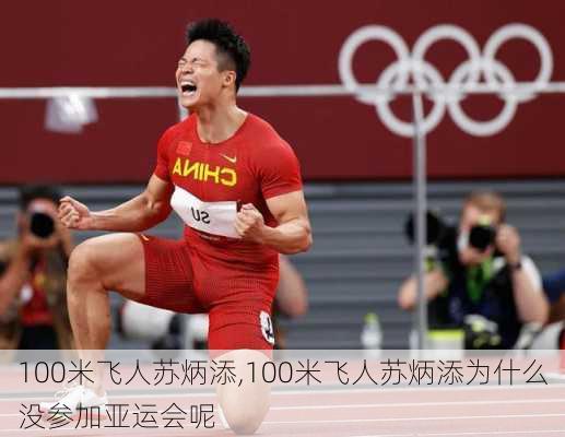 100米飞人苏炳添,100米飞人苏炳添为什么没参加亚运会呢